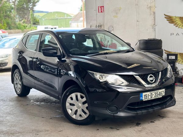 Nissan Qashqai Hatchback, Diesel, 2015, Black