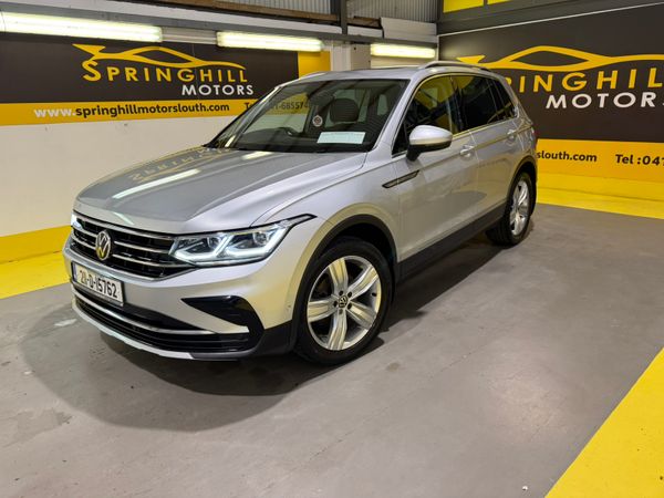 Volkswagen Tiguan SUV, Diesel, 2021, Silver