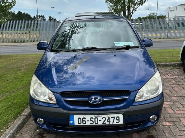 Hyundai Getz Hatchback, Petrol, 2006, Blue