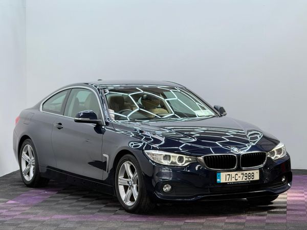 BMW 4-Series Coupe, Diesel, 2017, Blue