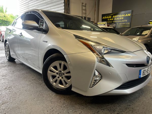 Toyota Prius Hatchback, Petrol Hybrid, 2018, Silver