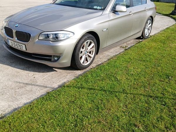 BMW 5-Series Saloon, Diesel, 2012, Silver