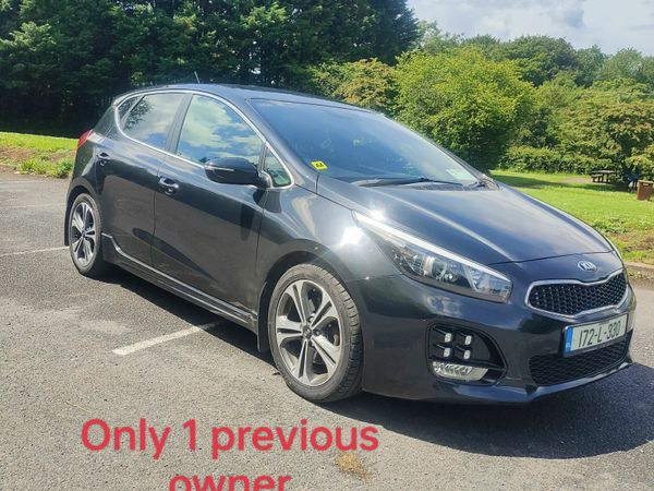 Kia Ceed Hatchback, Petrol, 2017, Black