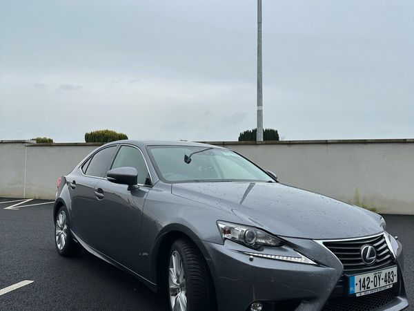 Lexus IS Saloon, Petrol Hybrid, 2014, Grey
