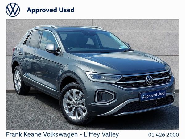 Volkswagen T-Roc Hatchback, Petrol, 2025, Silver