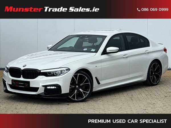 BMW 5-Series Saloon, Diesel, 2020, White