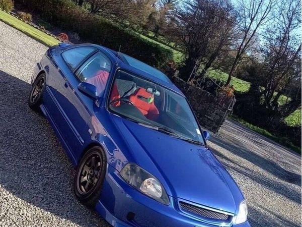 Honda Civic Coupe, Petrol, 1999, Blue