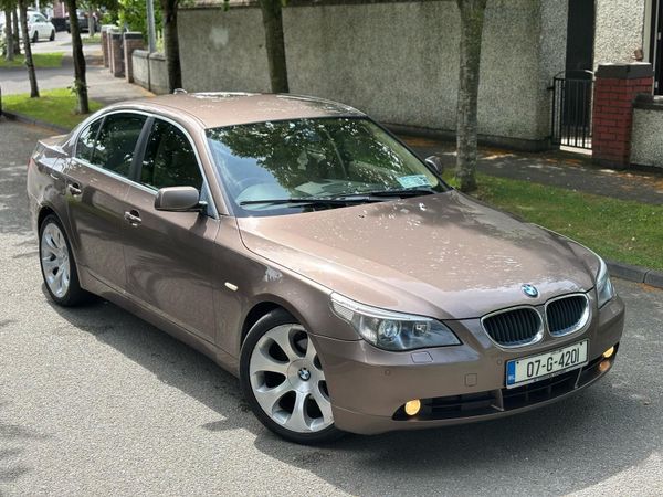 BMW 5-Series Saloon, Diesel, 2007, Grey