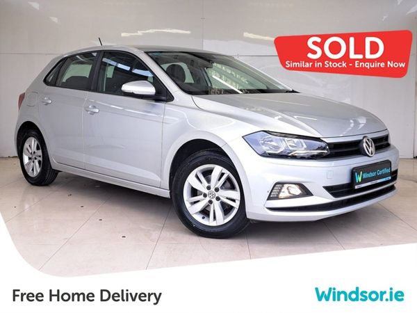 Volkswagen Polo Hatchback, Petrol, 2018, Silver