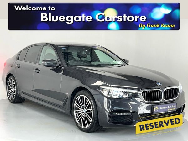BMW 5-Series Saloon, Petrol Plug-in Hybrid, 2019, Grey