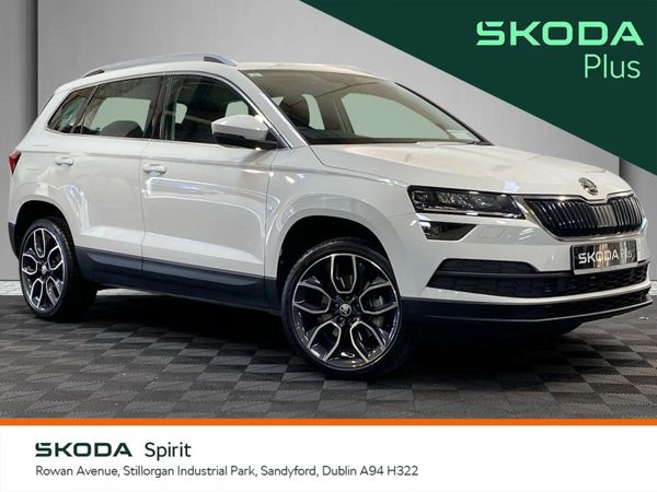 Skoda Karoq SUV, Petrol, 2022, White