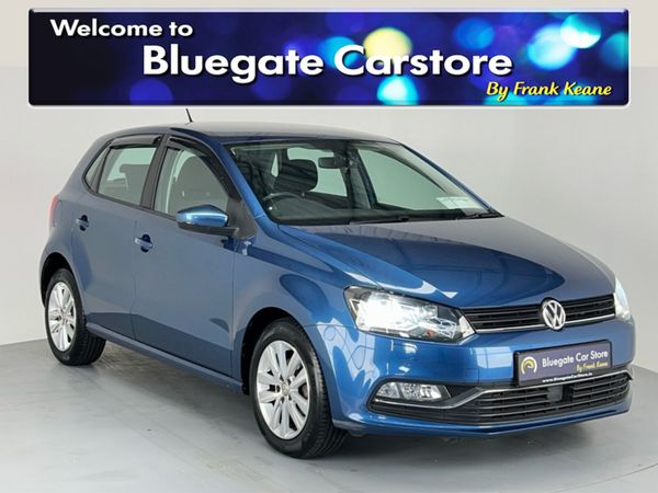 Volkswagen Polo Hatchback, Petrol, 2017, Blue