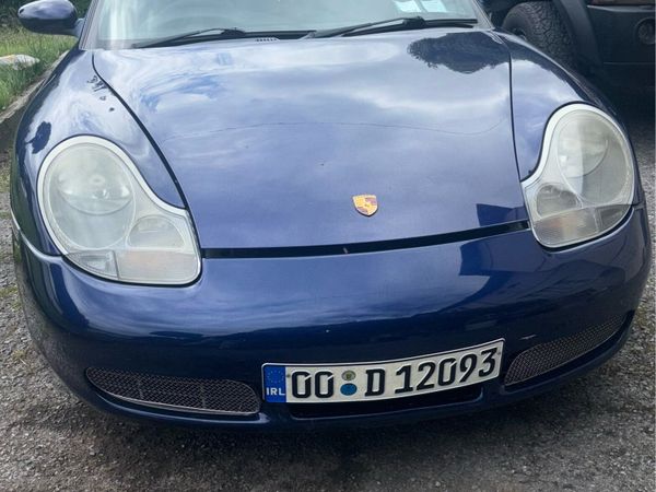 Porsche Boxster Convertible, Petrol, 2000, Blue