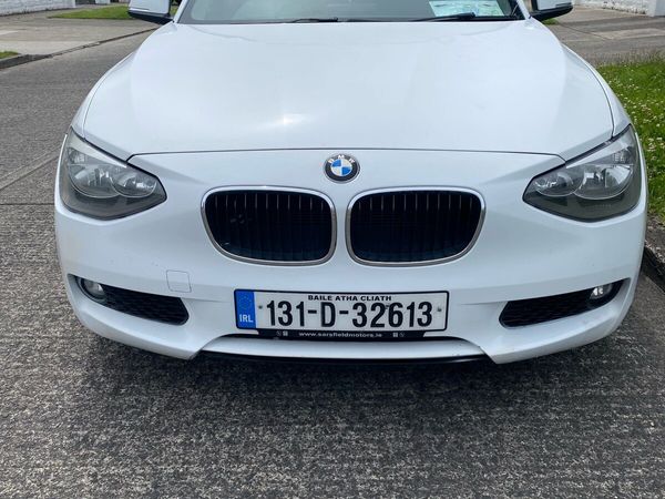 BMW 1-Series Hatchback, Diesel, 2013, White