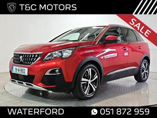Peugeot 3008 SUV, Diesel, 2019, Red