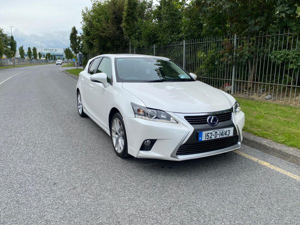 Lexus CT Hatchback, Petrol Hybrid, 2015, White