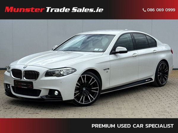 BMW 5-Series Saloon, Diesel, 2016, White