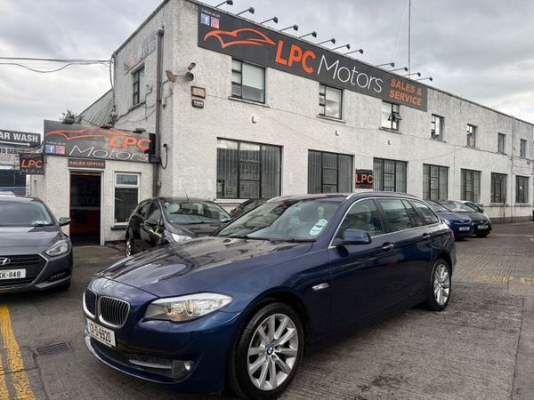 BMW 5-Series Estate, Diesel, 2013, Blue