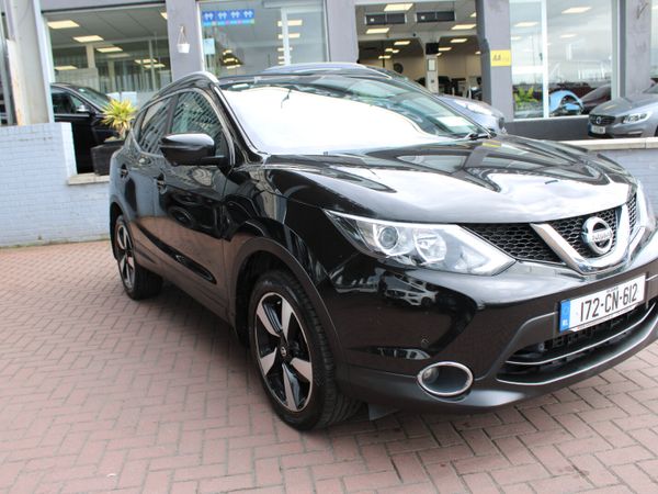 Nissan Qashqai SUV, Diesel, 2017, Black