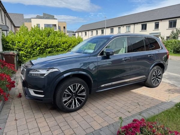 Volvo XC90 SUV, Petrol Plug-in Hybrid, 2023, Blue