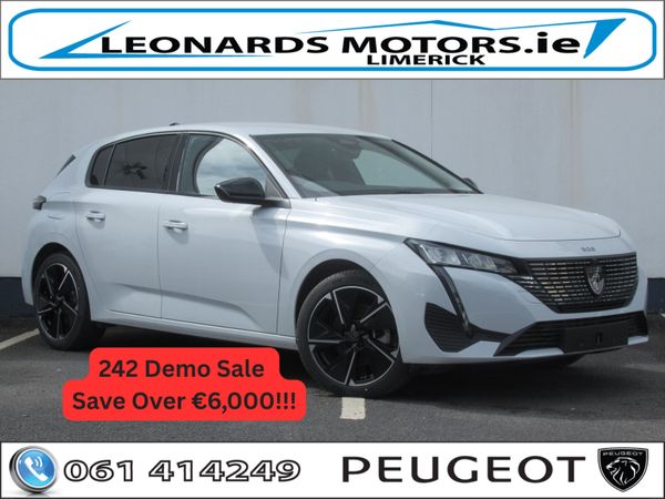 Peugeot 308 Hatchback, Electric, 2024, White