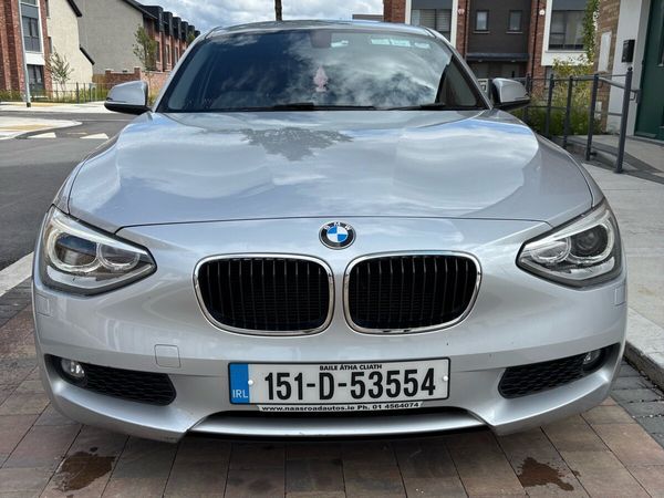 BMW 1-Series Hatchback, Petrol, 2015, Silver