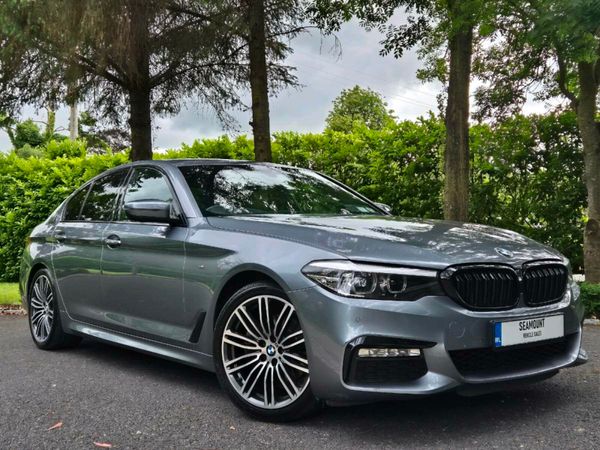 BMW 5-Series Saloon, Diesel, 2017, Grey