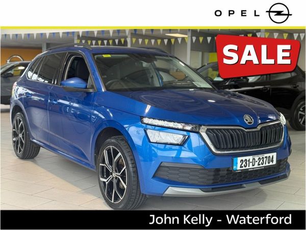 Skoda Kamiq Hatchback, Petrol, 2023, Blue