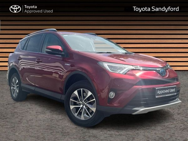 Toyota RAV4 SUV, Hybrid, 2018, Red