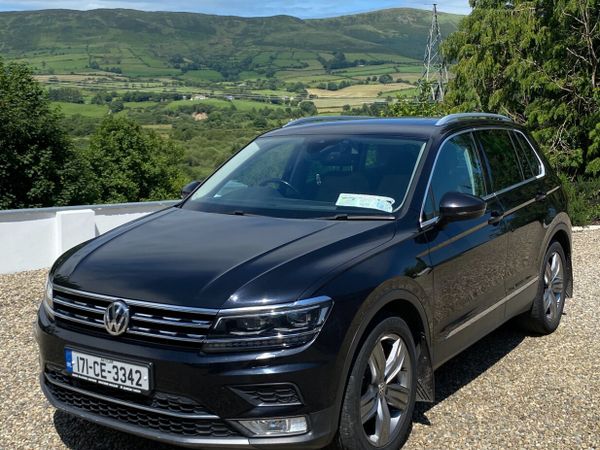 Volkswagen Tiguan SUV, Diesel, 2017, Black