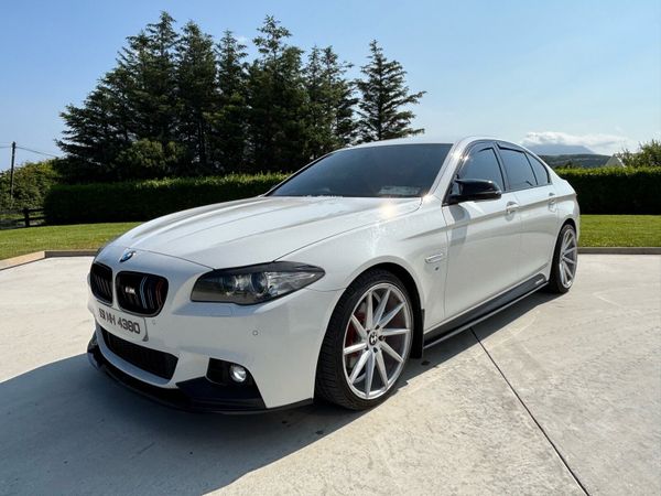 BMW 5-Series Saloon, Diesel, 2016, White