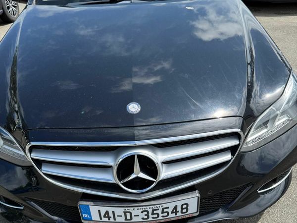Mercedes-Benz E-Class Saloon, Diesel Hybrid, 2014, Black