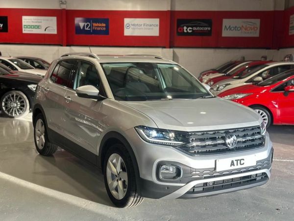 Volkswagen T-Cross SUV, Petrol, 2023, Silver