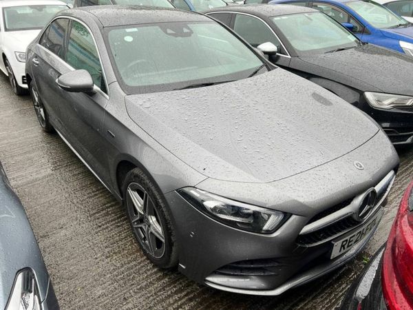 Mercedes-Benz A-Class Saloon, Petrol Plug-in Hybrid, 2021, Grey