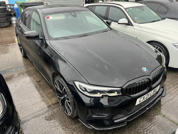 BMW 3-Series Saloon, Petrol Plug-in Hybrid, 2021, Black