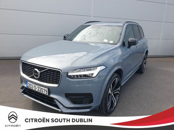 Volvo XC90 SUV, Petrol Plug-in Hybrid, 2020, Grey