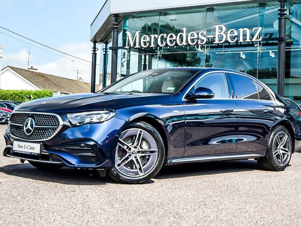Mercedes-Benz E-Class Saloon, Diesel Plug-in Hybrid, 2025, Blue