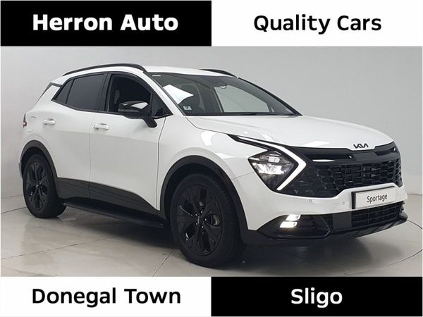Kia Sportage SUV, Petrol Plug-in Hybrid, 2025, White