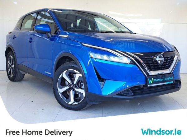 Nissan Qashqai Crossover, Petrol Hybrid, 2024, Blue