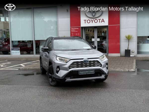 Toyota RAV4 SUV, Petrol Hybrid, 2021, Silver