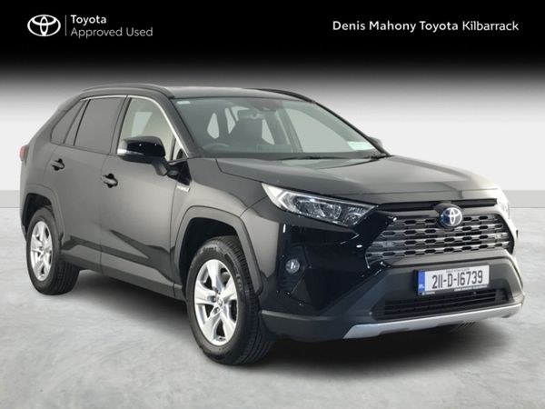 Toyota RAV4 SUV, Petrol Hybrid, 2021, Black