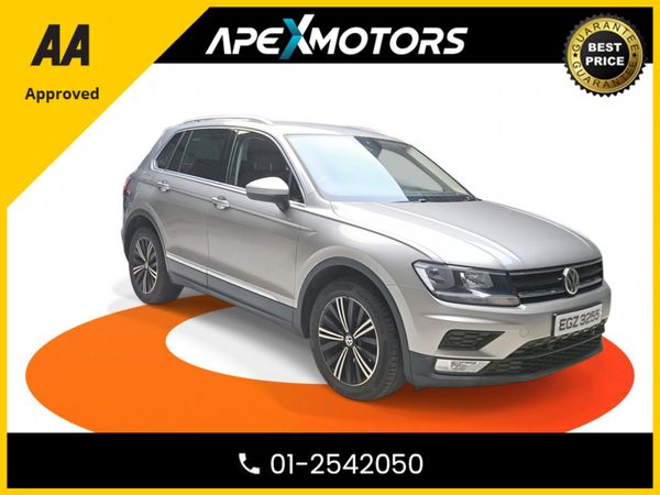 Volkswagen Tiguan SUV, Diesel, 2017, Silver