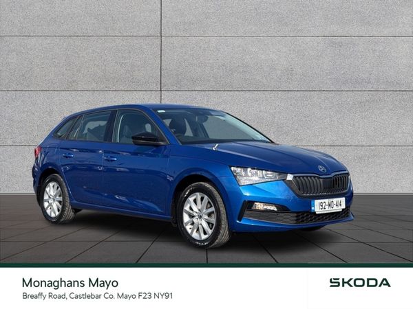 Skoda Scala Hatchback, Petrol, 2019, Blue