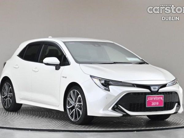 Toyota Corolla Hatchback, Petrol Hybrid, 2019, White