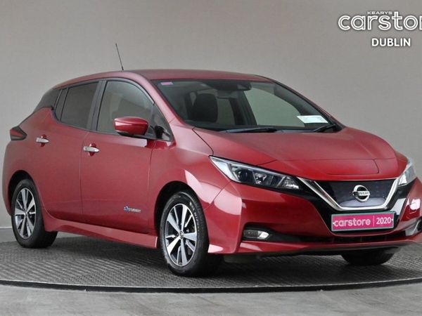 Nissan Leaf Hatchback, Electric, 2020, Red