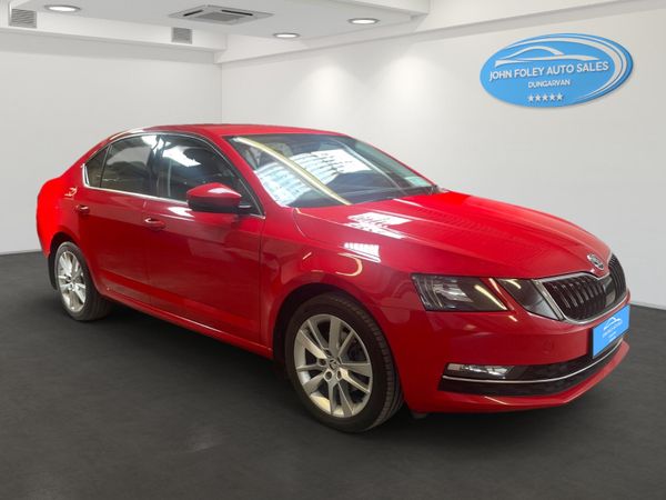 Skoda Octavia Saloon, Petrol, 2018, Red