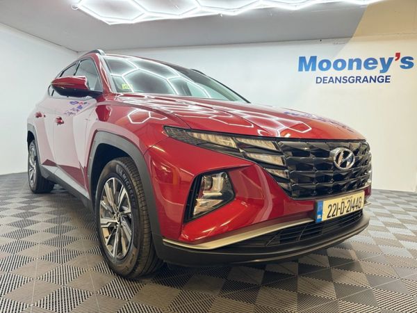 Hyundai Tucson SUV, Petrol Hybrid, 2022, Red