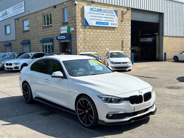 BMW 3-Series Saloon, Diesel, 2017, White