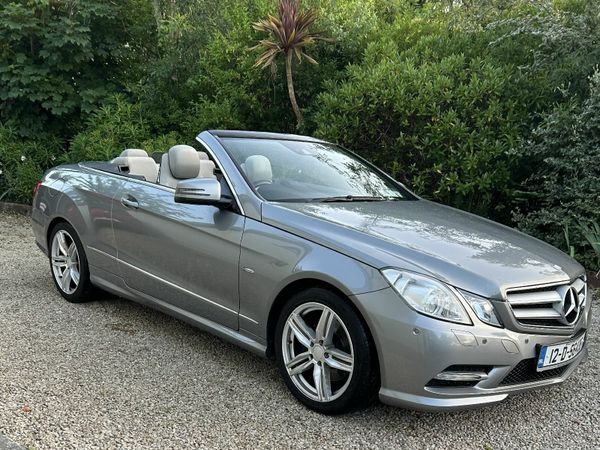 Mercedes-Benz E-Class Convertible, Diesel, 2012, Silver
