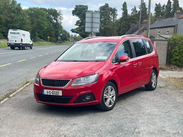 SEAT Alhambra MPV, Diesel, 2011, Red